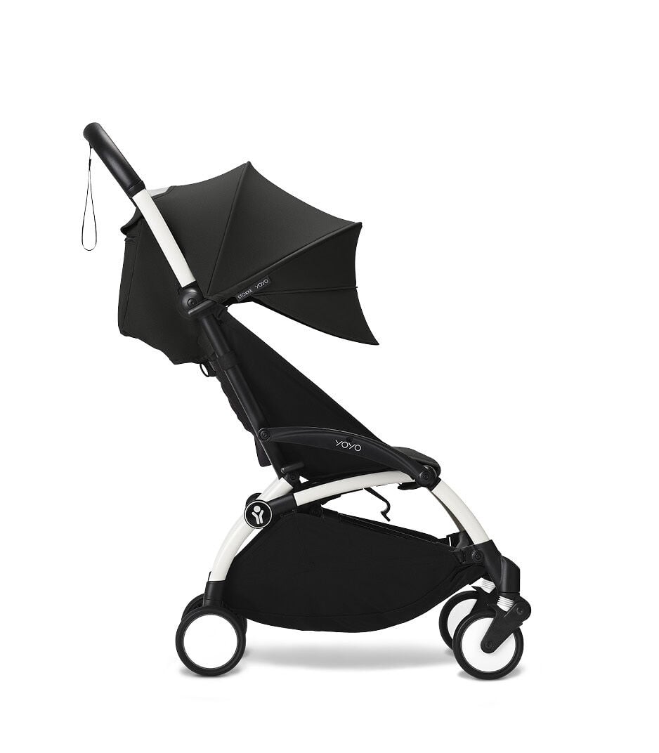 YOYO³ stroller from 6 months, Black with White Frame, mainview galery image 5